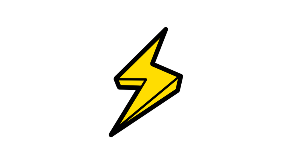 lightning bolt symbol