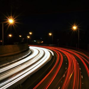 Lights on the highway
